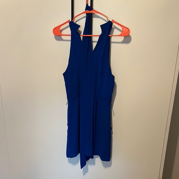 EXPRESS Royal Blue Sleeveless Romper - Picture 2 of 2